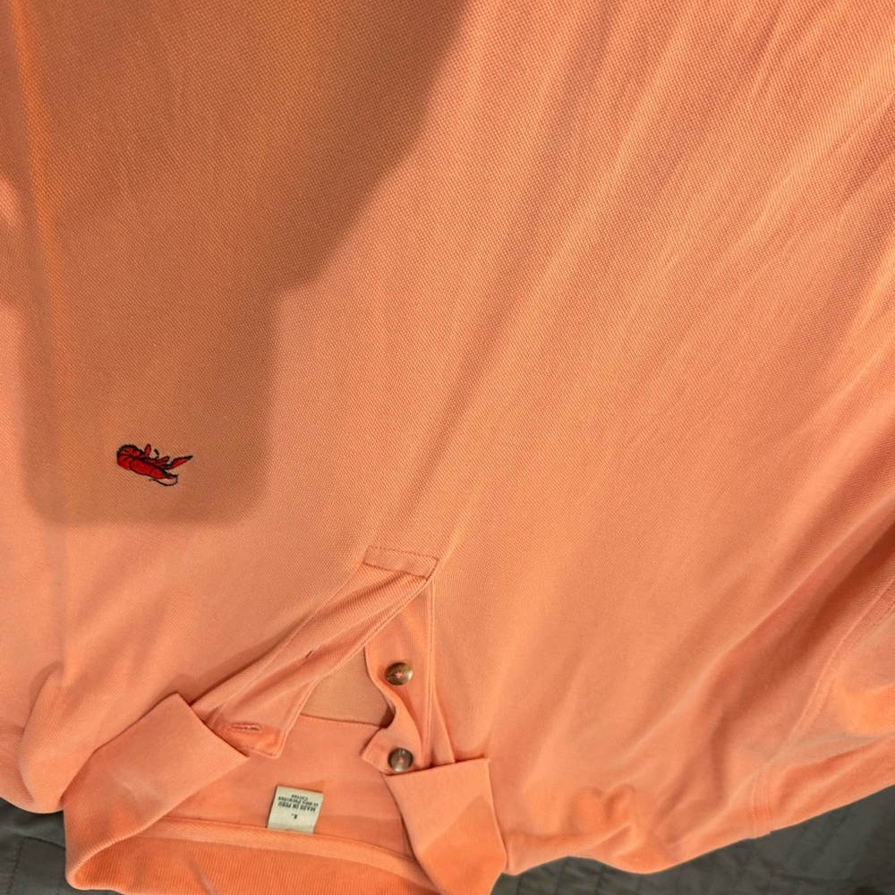 Men's Polo Shirt in Peach by Perlis